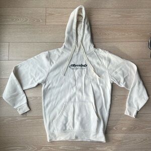 White/Cream Hoodie for Men